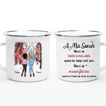 Charger l'image dans la galerie, Jusqu'à 6 filles, Mug personnalisé meilleure amie, Noël tasse meilleure amie, cadeau de noël personnalisé