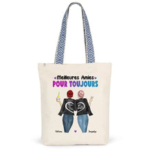 Charger l'image dans la galerie, Jusqu'à 3 filles, Sac fourre-tout bff pour 3, Sac fourre-tout personnalisé meilleure amie, meilleurs amis pour la vie