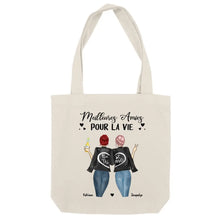 Charger l'image dans la galerie, Jusqu'à 3 filles, Sac fourre-tout bff pour 3, Sac fourre-tout personnalisé meilleure amie, meilleurs amis pour la vie