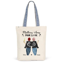 Charger l'image dans la galerie, Jusqu'à 3 filles, Sac fourre-tout bff pour 3, Sac fourre-tout personnalisé meilleure amie, meilleurs amis pour la vie