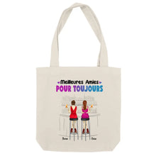 Charger l'image dans la galerie, Jusqu'à 6 filles, Sac fourre-tout bff, Sac fourre-tout personnalisé meilleure amie, meilleurs amis pour la vie