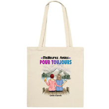 Charger l'image dans la galerie, Jusqu'à 5 filles, Sac fourre-tout bff, Sac fourre-tout personnalisé meilleure amie, meilleurs amis pour la vie