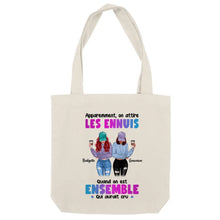 Charger l'image dans la galerie, Jusqu'à 5 filles, Sac fourre-tout bff, Sac fourre-tout personnalisé meilleure amie, cadeau pour les amis