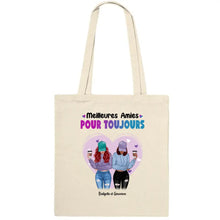 Charger l'image dans la galerie, Jusqu'à 5 filles, Sac fourre-tout bff, Sac fourre-tout personnalisé meilleure amie, cadeau pour les amis