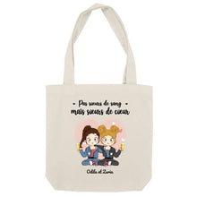 Charger l'image dans la galerie, Sac fourre-tout sœurs, Sac fourre-tout personnalisé meilleure amie, sœurs de cœur, cadeau pour les amis