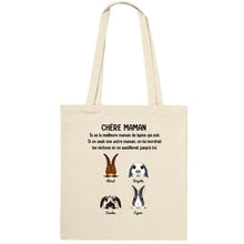 Charger l'image dans la galerie, Jusqu'à 9 lapins, Sac fourre-tout personnalisé lapins, maman lapin, noms et motifs personnalisés
