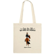 Charger l'image dans la galerie, Jusqu'à 3 chevaux, Sac fourre-tout personnalisé cheval, Sac fourre-tout cheval, Partenaires d'équitation pour la vie