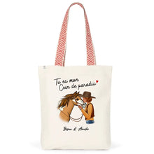 Charger l'image dans la galerie, Sac fourre-tout personnalisé cheval, Sac fourre-tout cheval, maman cheval, Tu es mon coin de paradis