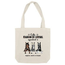 Charger l'image dans la galerie, Jusqu'à 3 chevaux, Sac fourre-tout personnalisé cheval, Sac fourre-tout maman de cheval