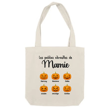 Charger l'image dans la galerie, Jusqu'à 15 enfants, Sac fourre-tout d'Halloween, Sac fourre-tout personnalisé grand-mère grand-père