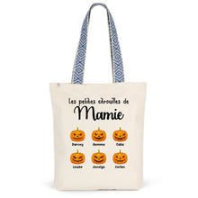 Charger l'image dans la galerie, Jusqu'à 15 enfants, Sac fourre-tout d'Halloween, Sac fourre-tout personnalisé grand-mère grand-père