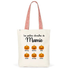 Charger l'image dans la galerie, Jusqu'à 15 enfants, Sac fourre-tout d'Halloween, Sac fourre-tout personnalisé grand-mère grand-père