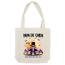 Charger l'image dans la galerie, Jusqu'à 12 chiens, Sac fourre-tout Halloween Papa de chien, Sac fourre-tout personnalisé chien homme