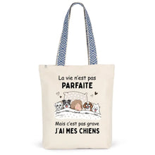 Charger l'image dans la galerie, Jusqu'à 4 chiens, Sac fourre-tout personnalisé chien, maman chien, papa chien, amoureux des chiens