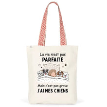 Charger l'image dans la galerie, Jusqu'à 4 chiens, Sac fourre-tout personnalisé chien, maman chien, papa chien, amoureux des chiens