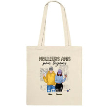 Charger l'image dans la galerie, Jusqu'à 3 personnes, Sac fourre-tout personnalisé meilleure amie, bff homme et femme, cadeaux pour les amis