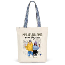 Charger l'image dans la galerie, Jusqu'à 3 personnes, Sac fourre-tout personnalisé meilleure amie, bff homme et femme, cadeaux pour les amis