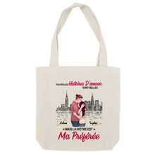 Charger l'image dans la galerie, Sac fourre-tout personnalisé couple, Cadeaux pour la Saint-Valentin, Sac fourre-tout pour elle, Cadeaux pour lui