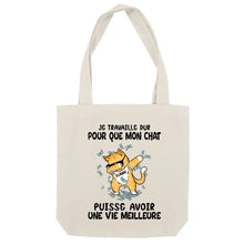 Charger l'image dans la galerie, Jusqu'à 9 chats, Sac fourre-tout personnalisé chat, maman chat, papa chat, Sac fourre-tout humour chat
