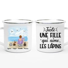 Charger l'image dans la galerie, Jusqu'à 9 lapins, mug personnalisé lapin, juste une femme qui aime les lapins