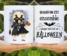 Charger l'image dans la galerie, Jusqu'à 6 femmes, tasse Halloween, mug personnalisé meilleure amie, chaque nuit est un Halloween