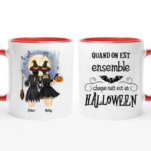 Charger l'image dans la galerie, Jusqu'à 6 femmes, tasse Halloween, mug personnalisé meilleure amie, chaque nuit est un Halloween