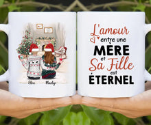 Charger l'image dans la galerie, Tasse Mère et Filles, L'amour entre une Mère et sa Fille est Éternel, cadeau fille en mère pour Noël