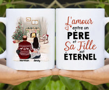 Charger l'image dans la galerie, Jusqu'à 5 filles, Tasse personnalisée pour papa, Cadeaux pour les filles, Tasse père-filles