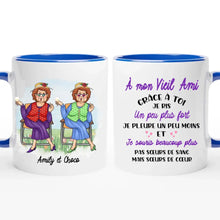 Charger l'image dans la galerie, Tasse personnalisée à mon vieil ami pour vos cadeaux d’anniversaire, cadeaux personnalisés pour les meilleurs amis