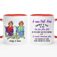 Charger l'image dans la galerie, Tasse personnalisée à mon vieil ami pour vos cadeaux d’anniversaire, cadeaux personnalisés pour les meilleurs amis