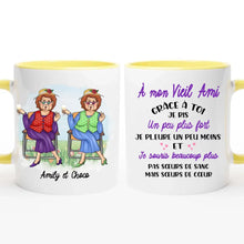 Charger l'image dans la galerie, Tasse personnalisée à mon vieil ami pour vos cadeaux d’anniversaire, cadeaux personnalisés pour les meilleurs amis