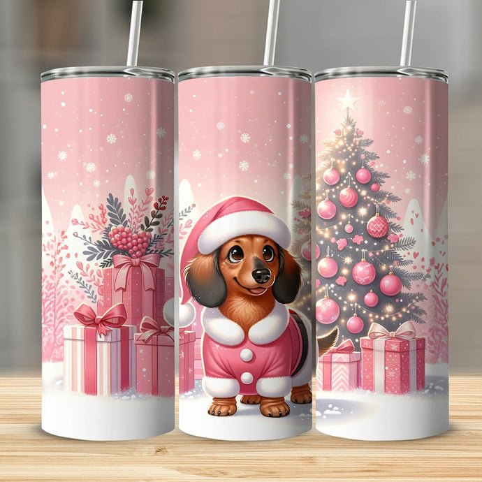 Gobelet Teckel 600ml, Gobelet de Noël, Cadeau de Noël