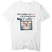 Charger l&#39;image dans la galerie, Tee shirt personnalisé animaux, t shirt avec photo de son chien, t shirt maman chat
