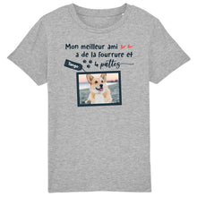 Charger l&#39;image dans la galerie, Tee shirt personnalisé animaux, t shirt avec photo de son chien, t shirt maman chat
