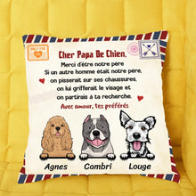 Charger l&#39;image dans la galerie, Jusqu&#39;à 4 chiens, taie d&#39;oreiller personnalisée pour maman chien, papa chien coussin, plus de 150 races de chiens
