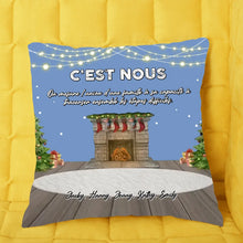 Charger l&#39;image dans la galerie, Famille Noël personnalisés Impressions sur cercle en mousse avec des noms, cadeau pour maman, papa, frères, sœurs, C&#39;est nous
