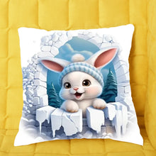 Charger l&#39;image dans la galerie, 3D bébé Lapin Fourre-tout personnalisés, Noël cadeau pour femme, maman, sœur, tante, grand-mère
