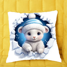 Charger l&#39;image dans la galerie, 3D bébé Mouton L&#39;hiver Fourre-tout personnalisés, Noël cadeau pour femme, maman, sœur, tante, grand-mère
