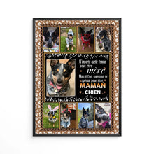 Charger l&#39;image dans la galerie, Chien Photo Couverture personnalisée, Plaid cadeau pour maman chien, mais il faut quelqu&#39;un de spécial pour être maman chien
