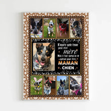 Charger l&#39;image dans la galerie, Chien Photo Couverture personnalisée, Plaid cadeau pour maman chien, mais il faut quelqu&#39;un de spécial pour être maman chien
