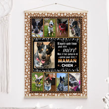 Charger l&#39;image dans la galerie, Chien Photo Toile à suspendre personnalisée, cadeau pour maman chien, mais il faut quelqu&#39;un de spécial pour être maman chien
