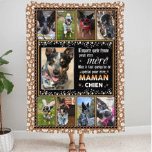 Charger l&#39;image dans la galerie, Chien Photo Toile à suspendre personnalisée, cadeau pour maman chien, mais il faut quelqu&#39;un de spécial pour être maman chien
