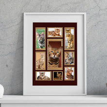 Charger l&#39;image dans la galerie, Chat du Bengale Couverture personnalisée, Plaid cadeau pour Amoureux des chats, maman chat, papa chat
