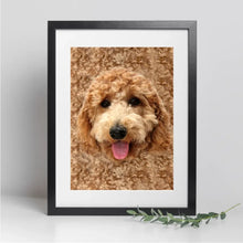 Charger l&#39;image dans la galerie, Goldendoodle Chiens Toile à suspendre personnalisée, cadeau pour Amoureux des chien, maman et papa chien
