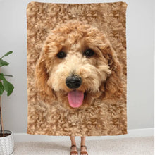 Charger l&#39;image dans la galerie, Goldendoodle Chiens Toile à suspendre personnalisée, cadeau pour Amoureux des chien, maman et papa chien
