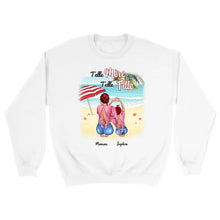 Charger l&#39;image dans la galerie, Date d&#39;anniversaire Mug personnalisé, Fête des mères Cadeaux pour maman, Plage, été, Telle mère, telle fille
