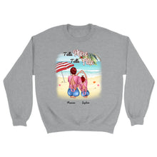 Charger l&#39;image dans la galerie, Date d&#39;anniversaire Mug personnalisé, Fête des mères Cadeaux pour maman, Plage, été, Telle mère, telle fille
