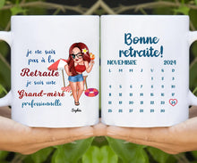 Charger l&#39;image dans la galerie, Retraite T-shirt personnalisé, Fête des mères Cadeaux pour  maman, Grand-mère, Plage, été, je ne suis pas à la retraite

