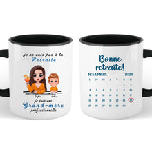 Charger l&#39;image dans la galerie, Retraite T shirt personnalisé, Fête des mères Cadeaux pour maman, Grand-mère, je ne suis pas à la retraite
