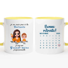 Charger l&#39;image dans la galerie, Retraite T shirt personnalisé, Fête des mères Cadeaux pour maman, Grand-mère, je ne suis pas à la retraite
